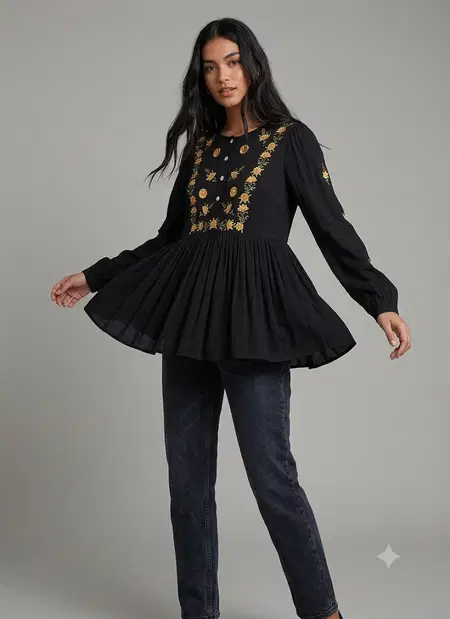Tew Maslin And Cotton Short Kurtis Collections